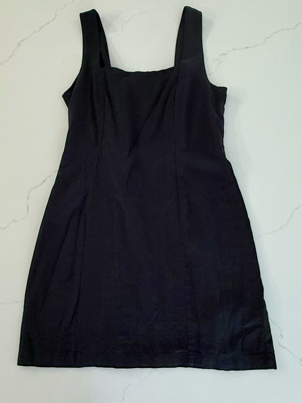 Linen Sundress Size L Black, Old Navy